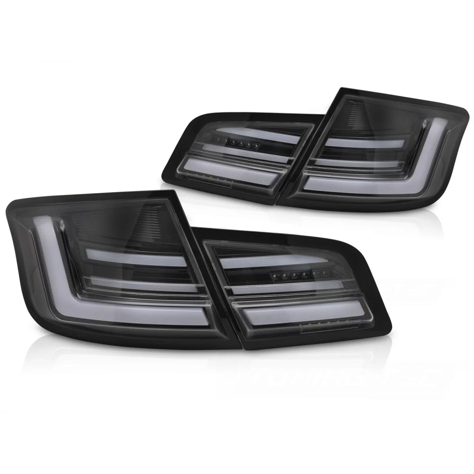 Fanali Posteriori LED Neri Sequenziali per BMW F10 2010-2013
