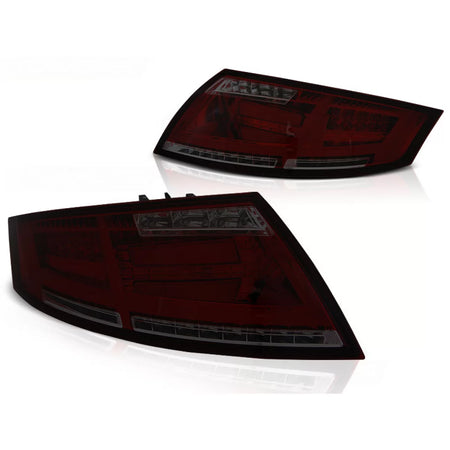 Fanali Posteriori LED Rosso Fumo per Audi Tt 04.06-02.14