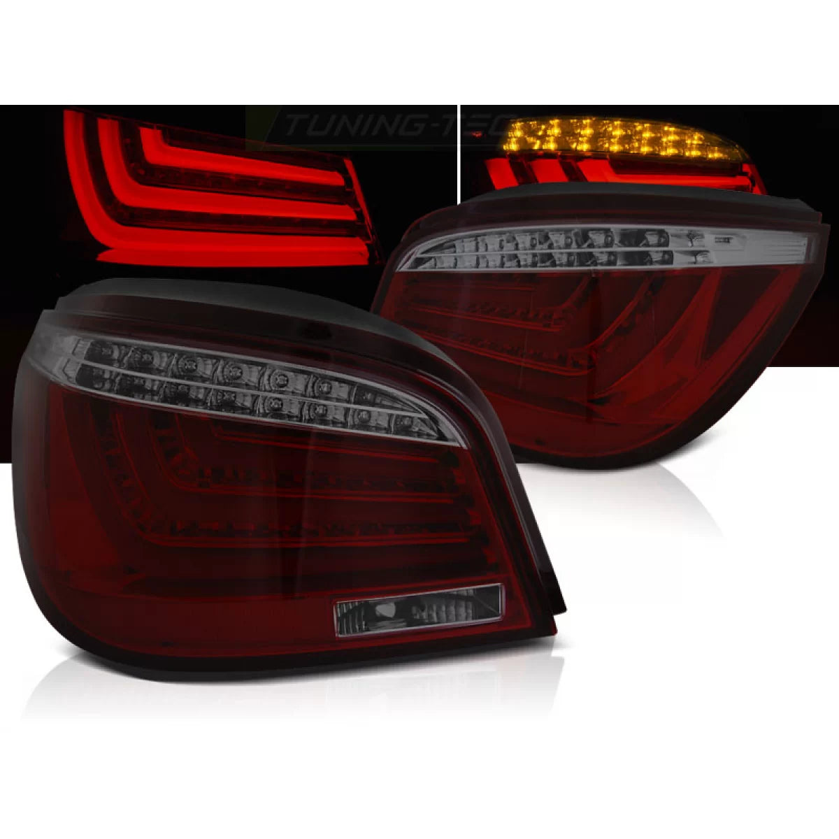 Fanali Posteriori LED Rosso Fumè per BMW E60 07.03-02.07