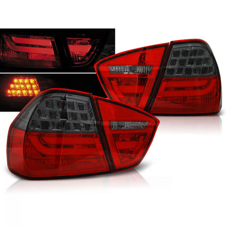 Fanali Posteriori LED Rosso Fumo per BMW E90 03.05-08.08