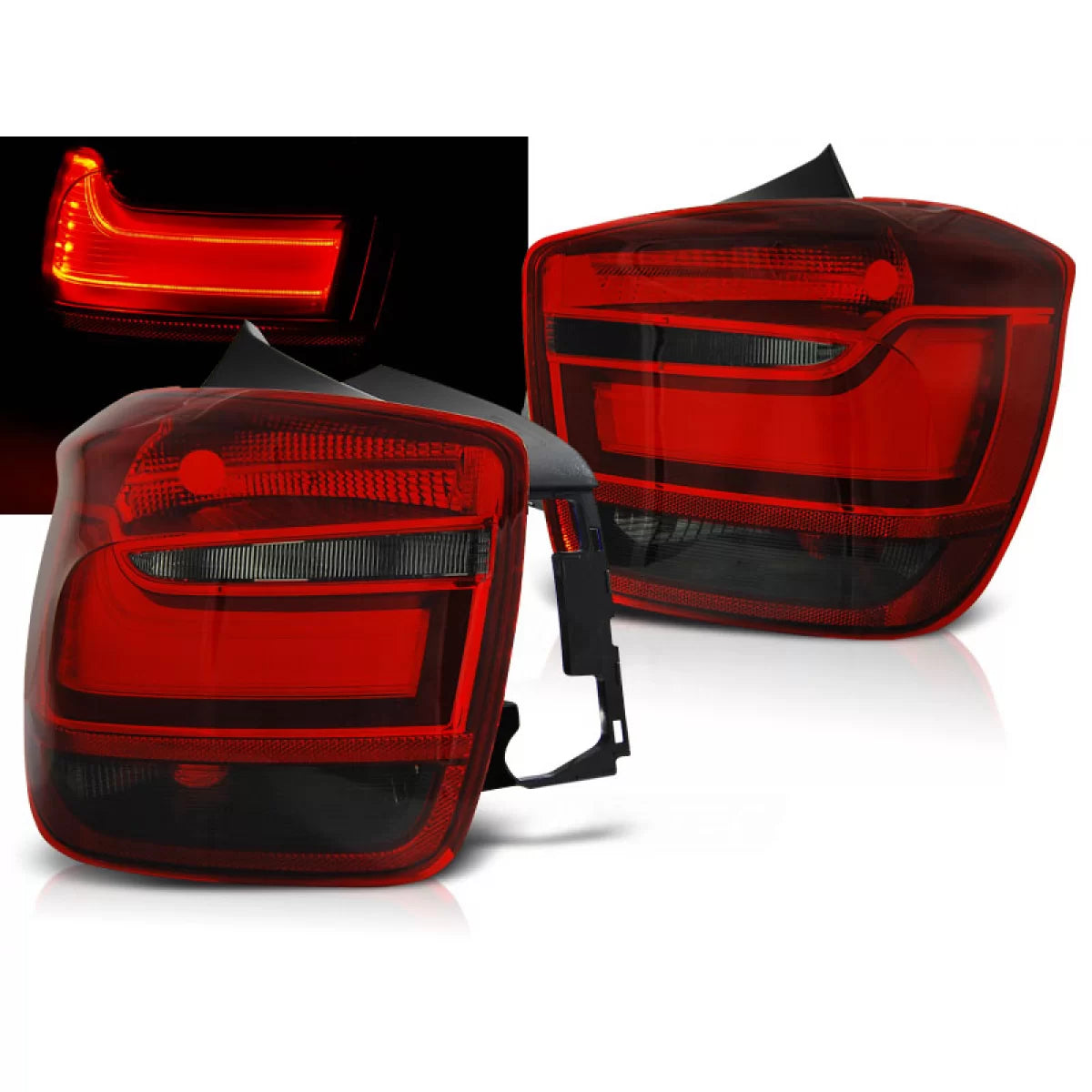 Fanali Posteriori LED Rosso Fumé per BMW F20 F21 2011-2014