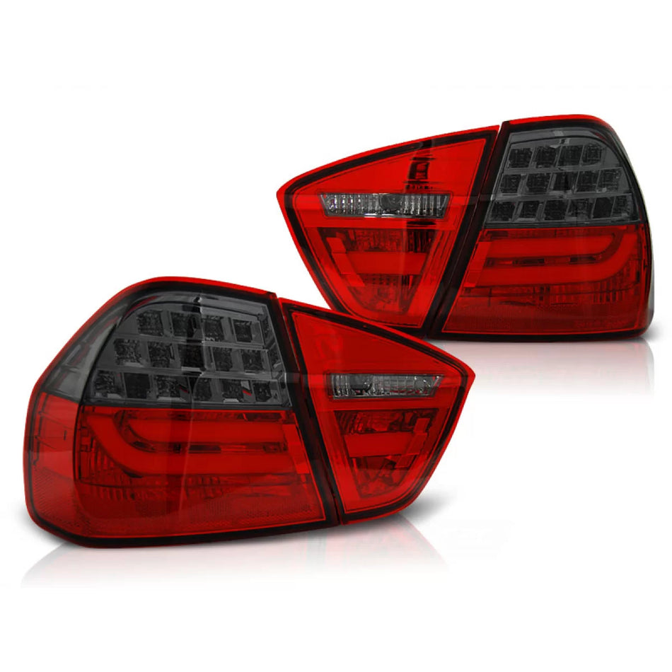 Fanali Posteriori LED Rosso Fumo per BMW E90 03.05-08.08