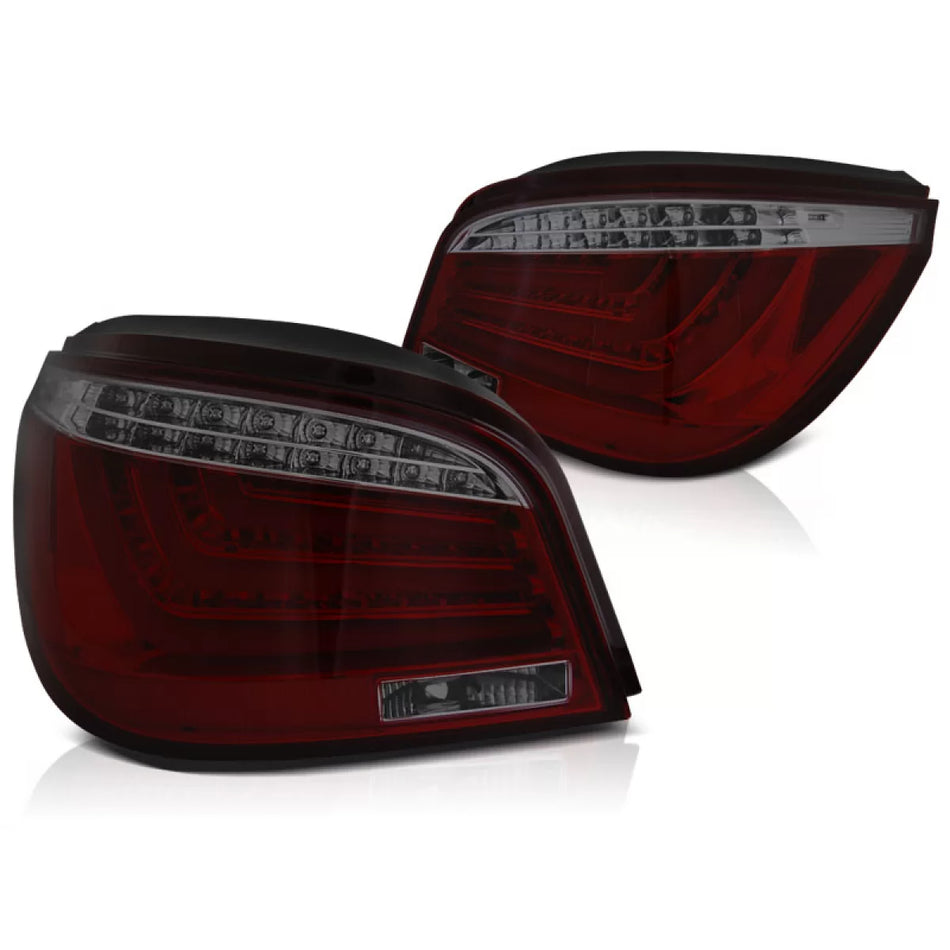 Fanali Posteriori LED Rosso Fumè per BMW E60 07.03-02.07