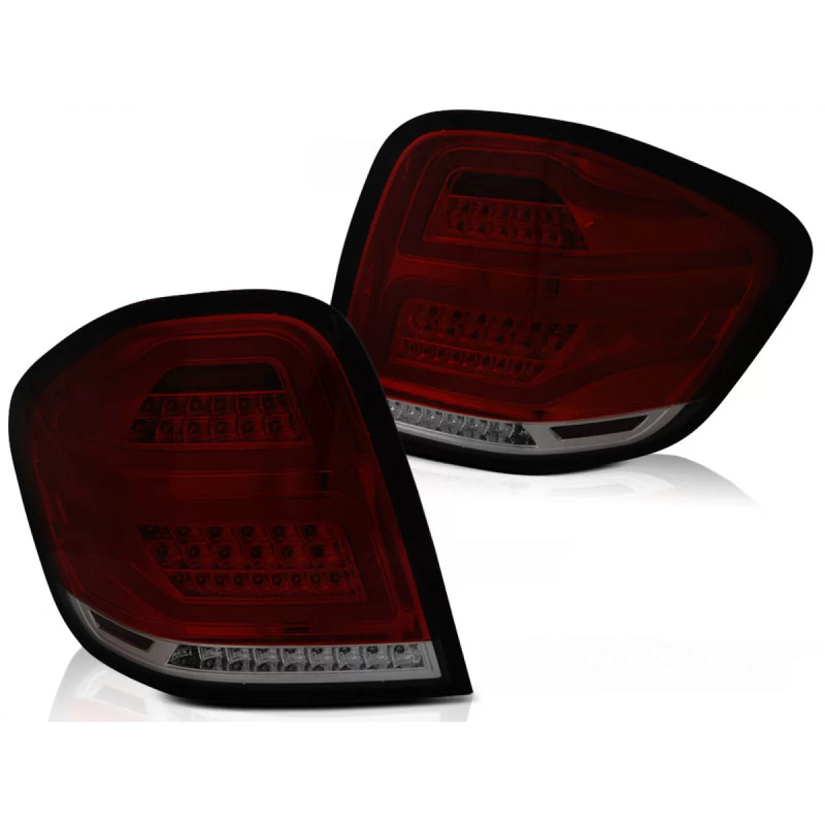 Fanali Posteriori LED Rossi Fumé per Mercedes M-klasa W164 05-08