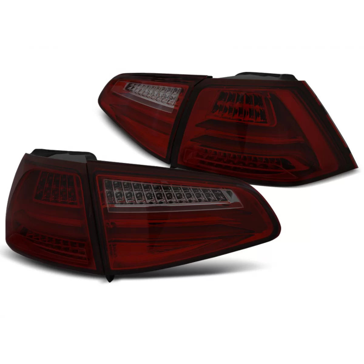 Fanali Posteriori LED Rossi Fumé per Volkswagen Golf 7 13-17