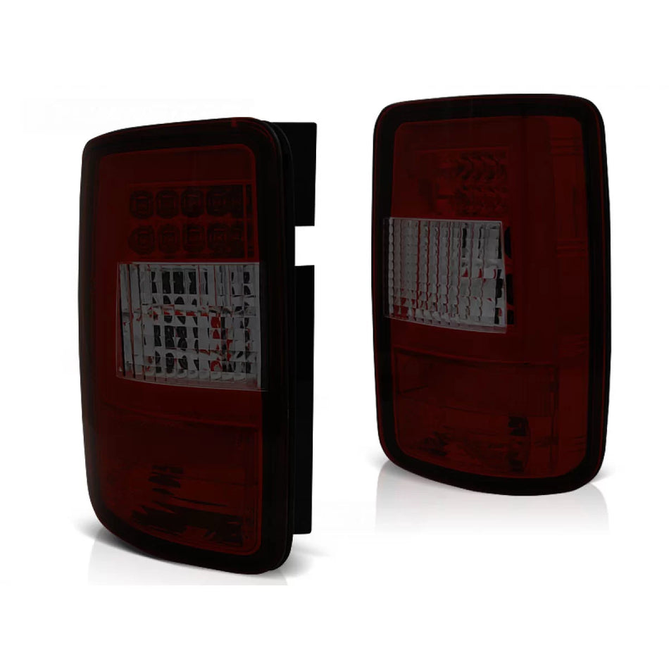 Fanali Posteriori LED Rossi Fumé per Volkswagen Caddy 03-03.14