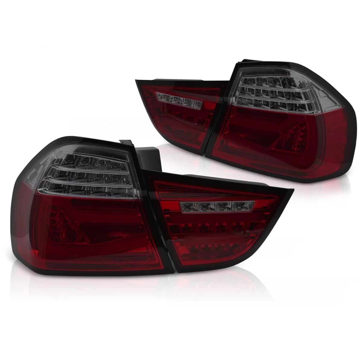 Fanali Posteriori LED Rosso Fumo Sequenziali per BMW E90 09-11