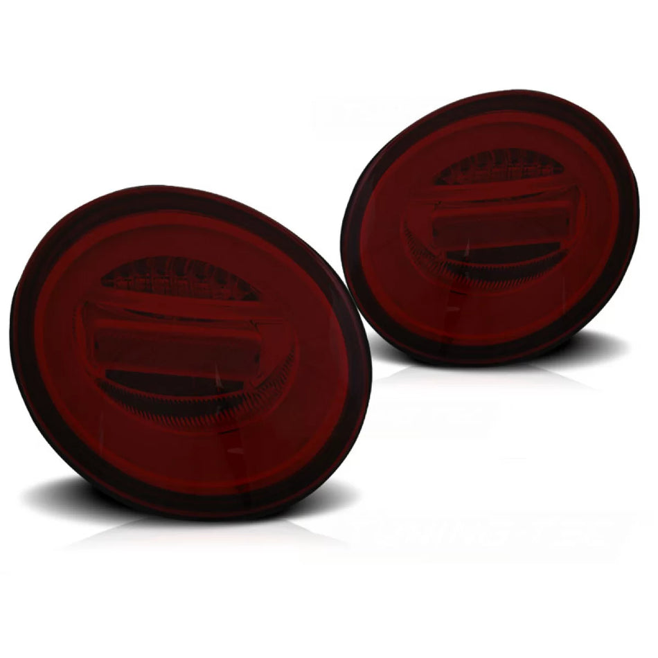 Fanali Posteriori LED Rosso Fumo Sequenziali per VW New Beetle 10.98-05