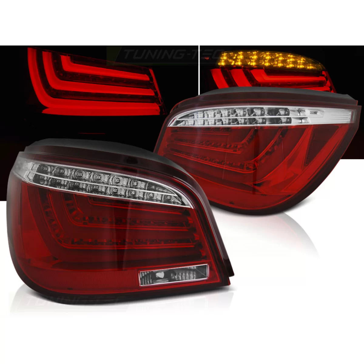 Fanali Posteriori LED Rossi Bianchi per BMW E60 07.03-02.07