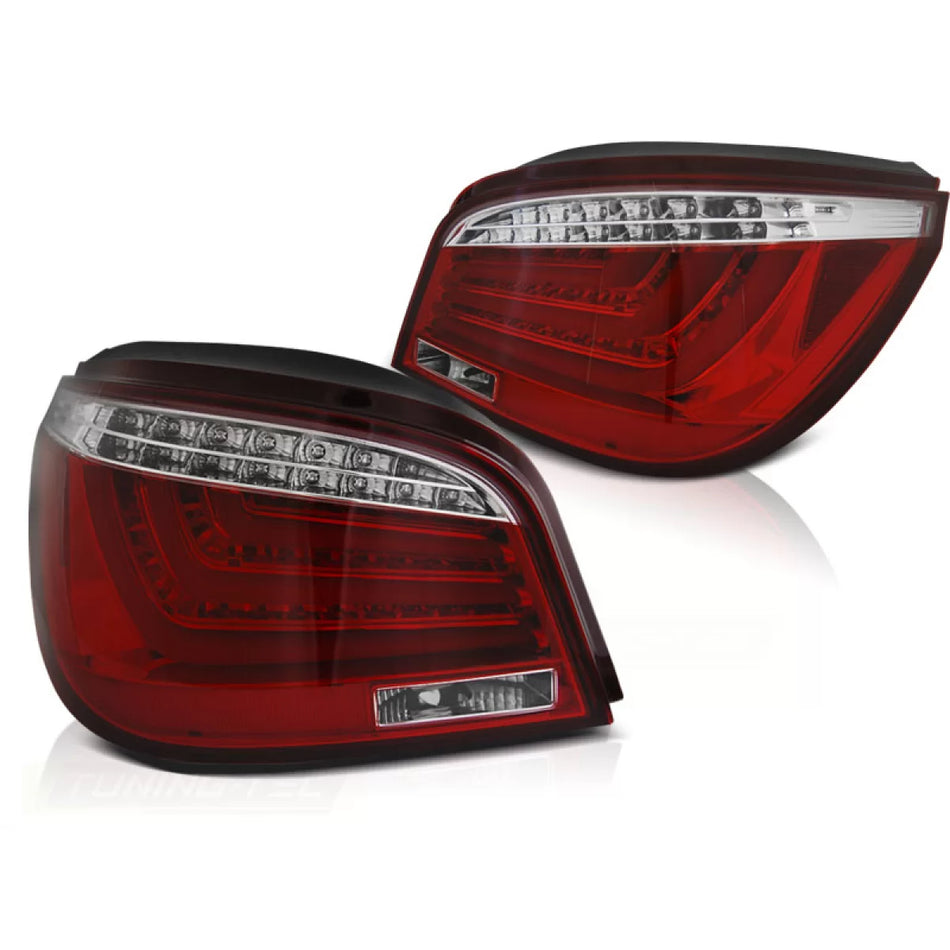Fanali Posteriori LED Rossi Bianchi per BMW E60 07.03-02.07