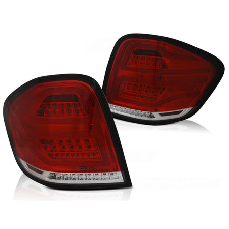 Fanali Posteriori LED Rossi Bianchi per Mercedes M-klasa W164 09-11