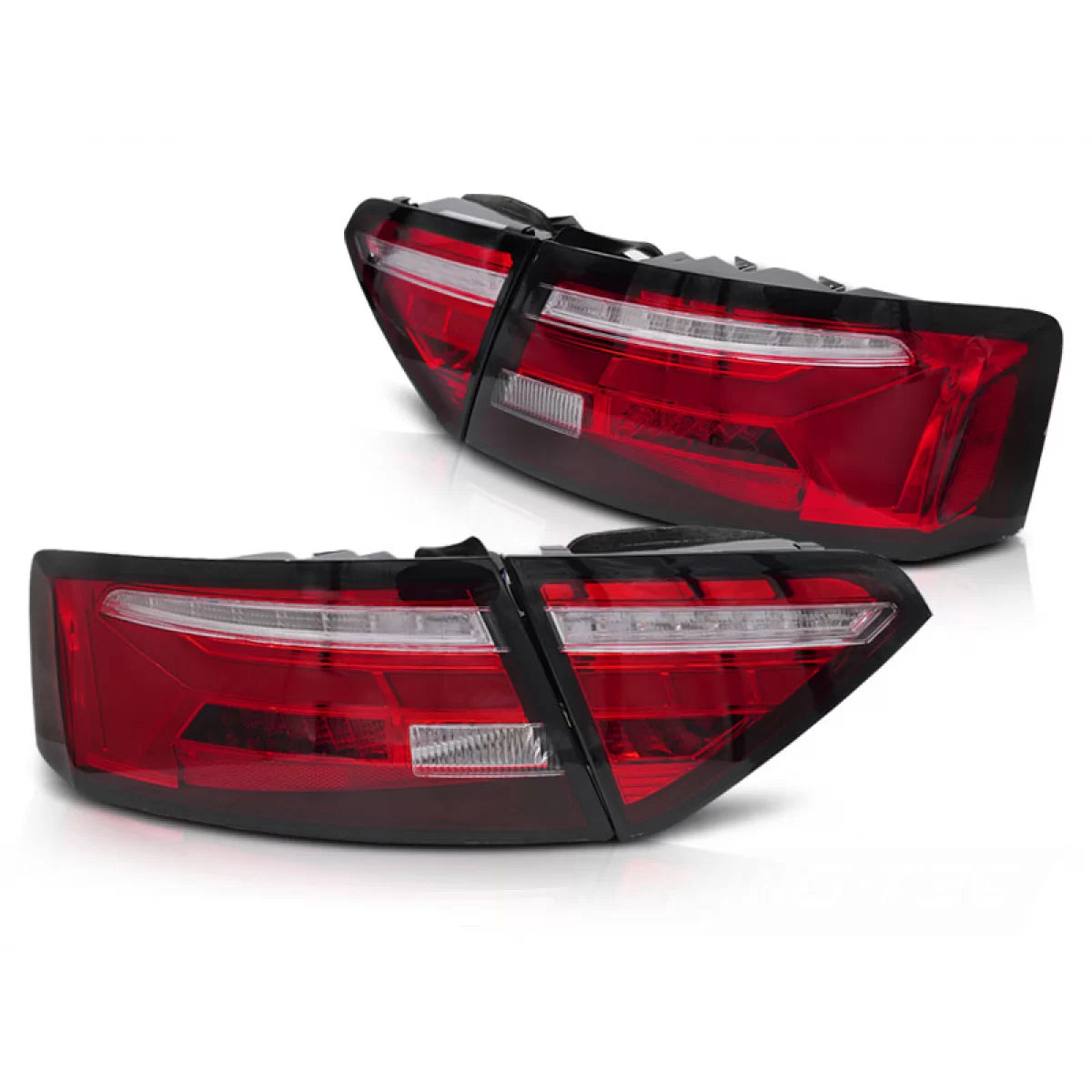 Fanali Posteriori LED Rossi Bianchi Sequenziali per Audi A5 11-16