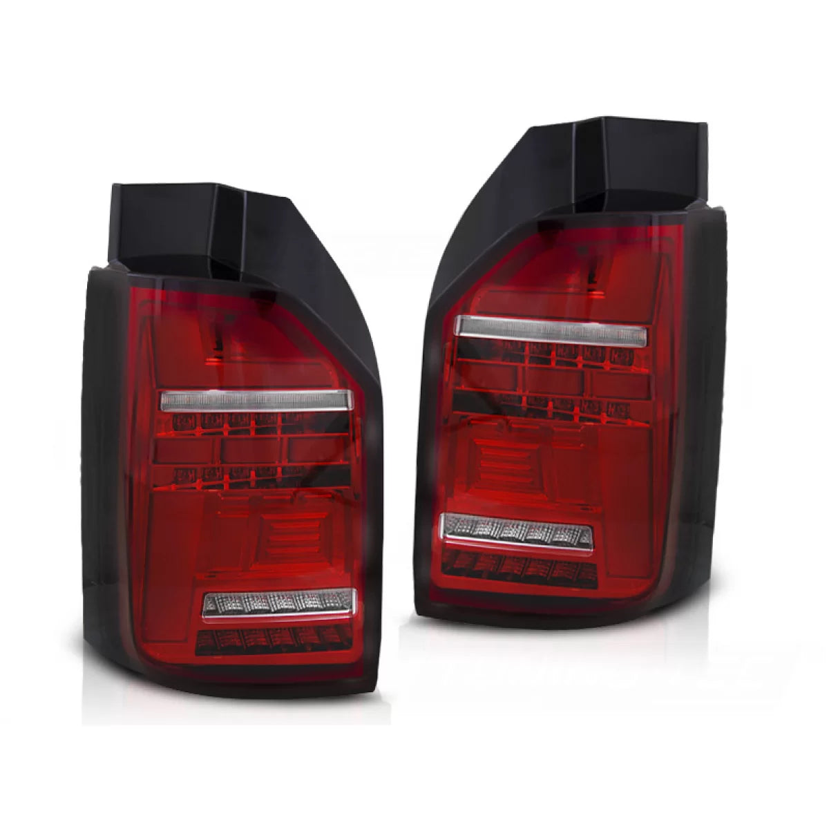 Fanali Posteriori LED Rossi Bianchi Sequenziali per Volkswagen T6 15-19 OEM
