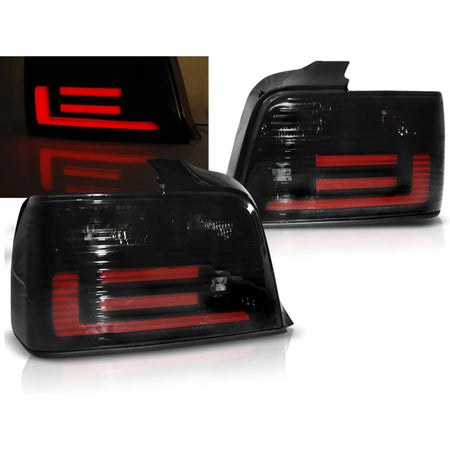 Fanali Posteriori LED Fumé per BMW E36 Berlina 12.90-08.99