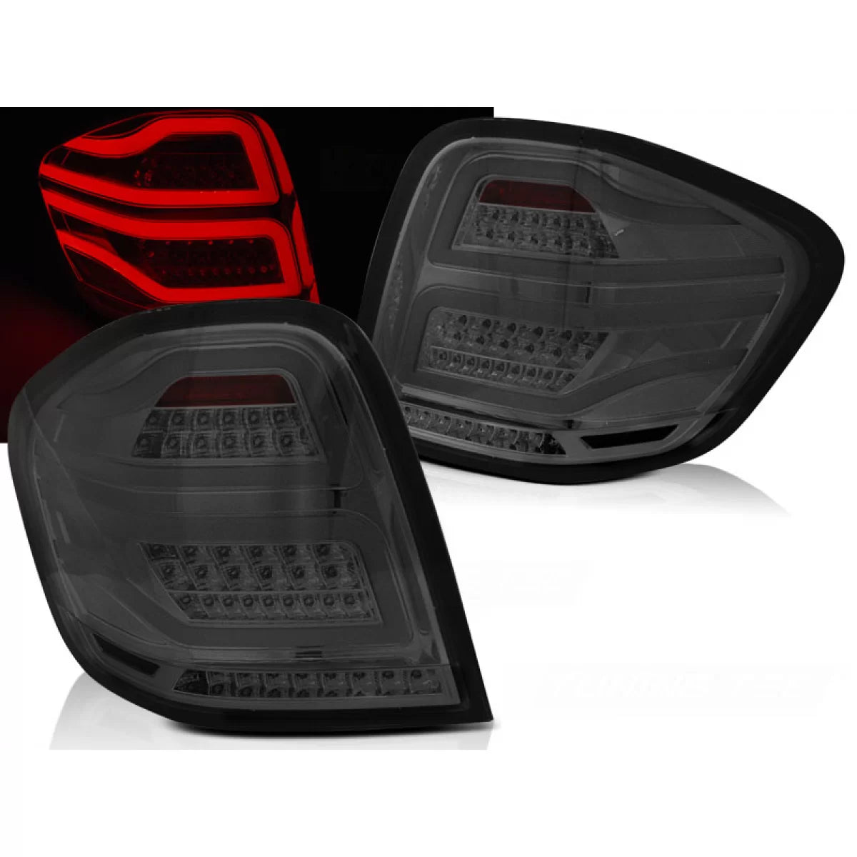 Fanali Posteriori LED Fumé per Mercedes M-klasa W164 05-08
