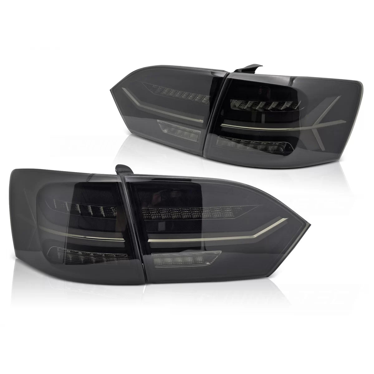 Fanali Posteriori LED Fumé per Volkswagen Jetta Vi 2011-2014