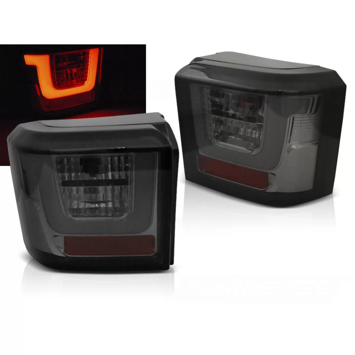 Fanali Posteriori a LED Fumé per Volkswagen T4 1990-2003.03