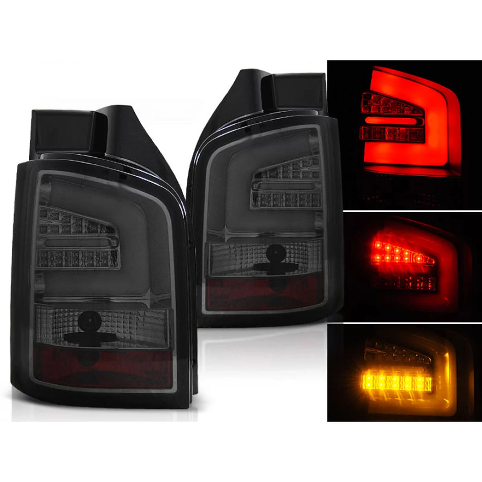 Fanali Posteriori LED Fumé per Volkswagen T5 04.03-09