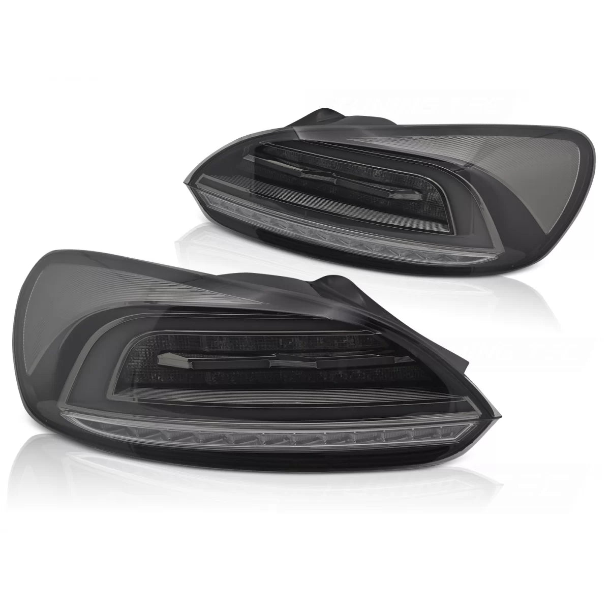 Fanali Posteriori LED Barra Fumé Sequenziali per VW Scirocco Iii 08-14