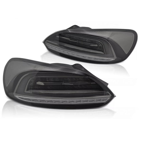 Fanali Posteriori LED Barra Fumé Sequenziali per VW Scirocco Iii 08-14