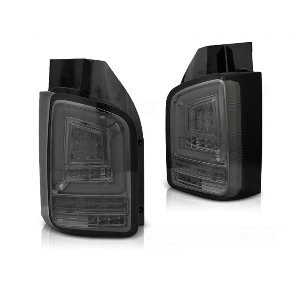 Fanali Posteriori LED Barra Fumé Sequenziali per Volkswagen T6 15-19 Tr