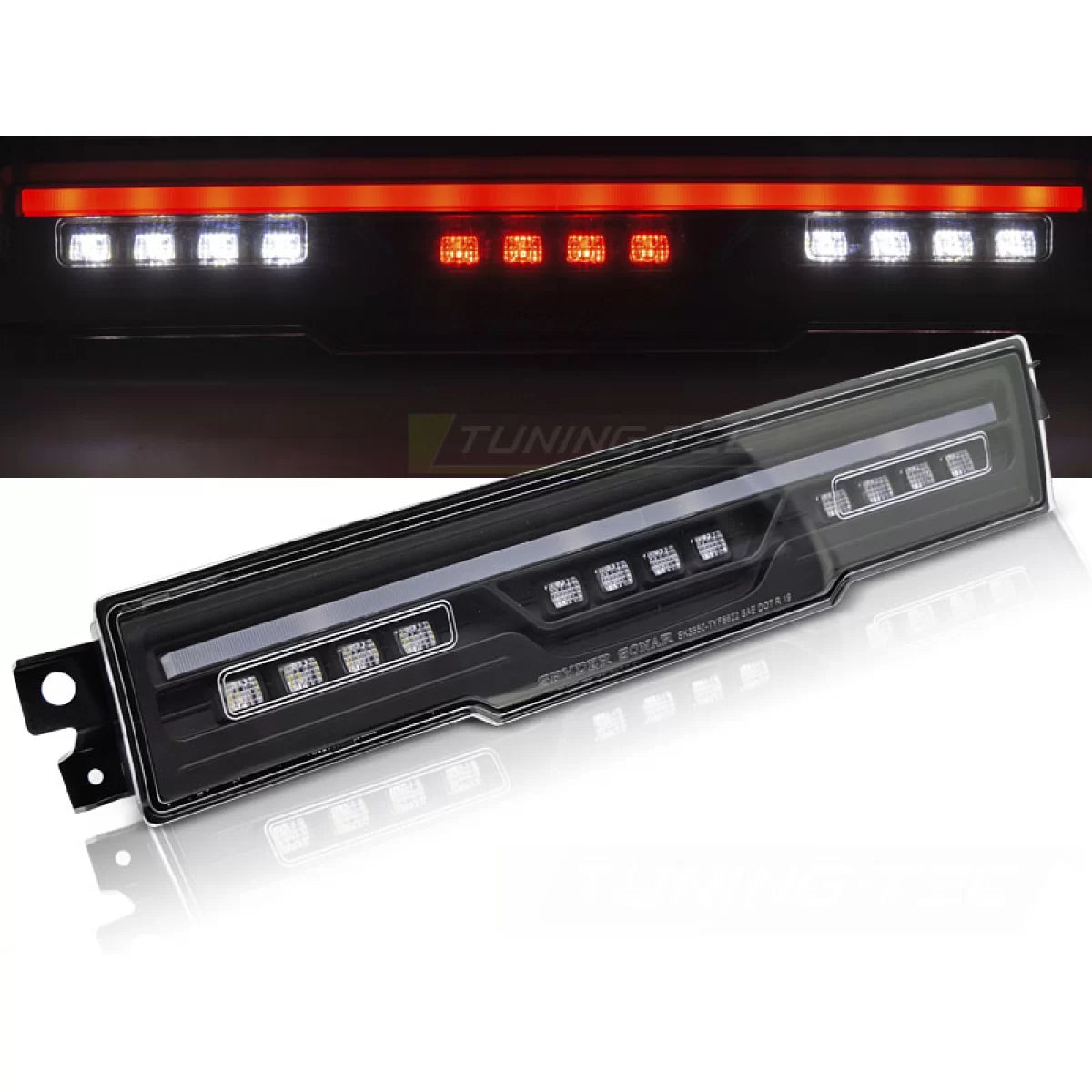 Luce LED Paraurti Anteriore Nera per Toyota GR86 21