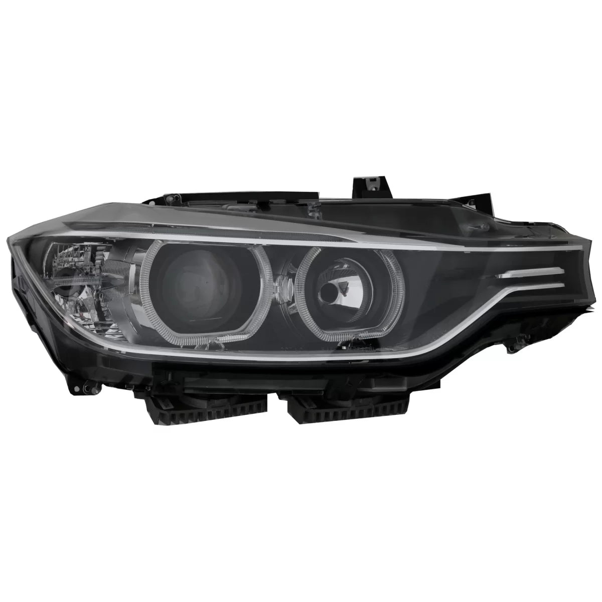 Fari LED Angel Eyes con Proiettore Luci Diurne per BMW Serie 3 F30 F31