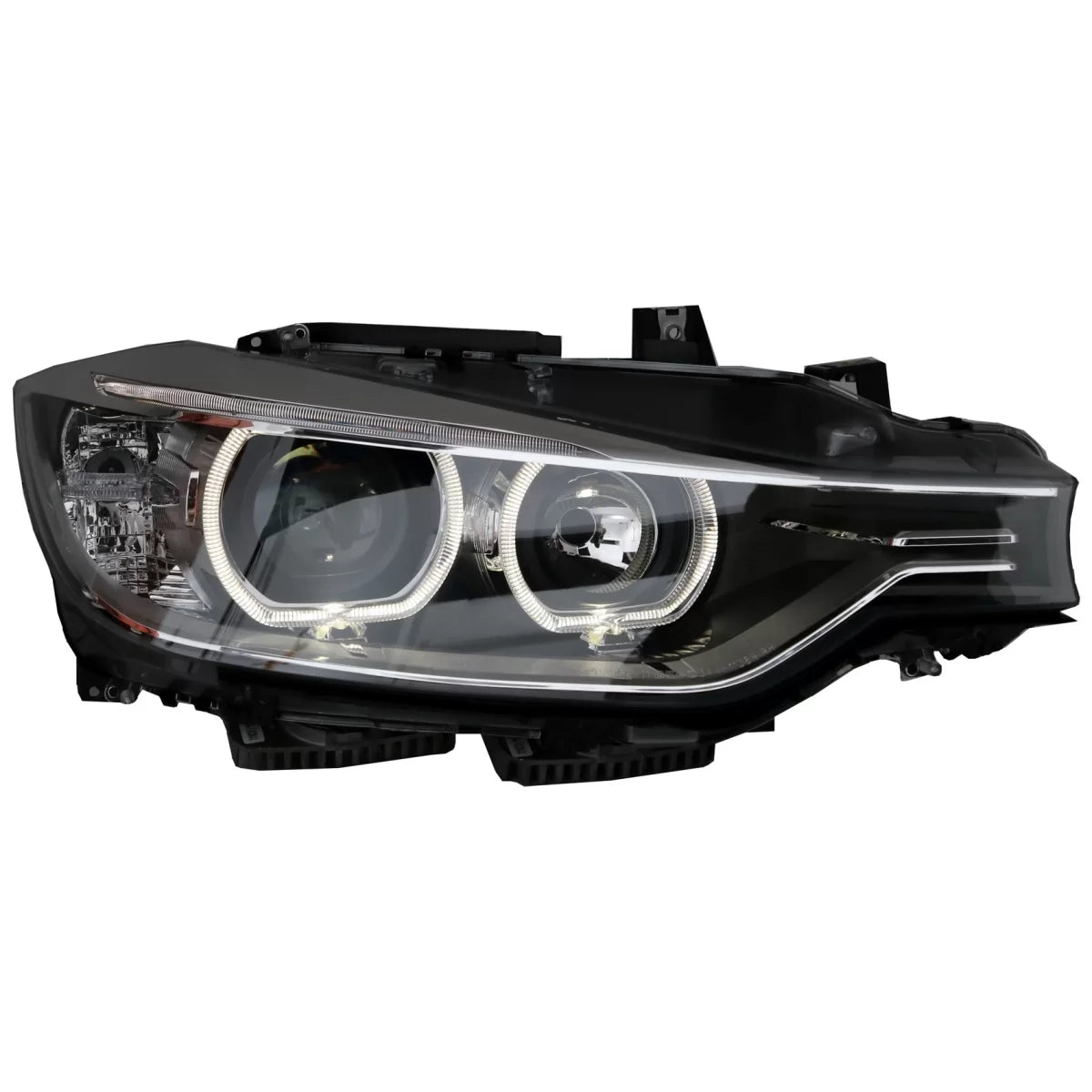 Fari LED Angel Eyes con Proiettore Luci Diurne per BMW Serie 3 F30 F31