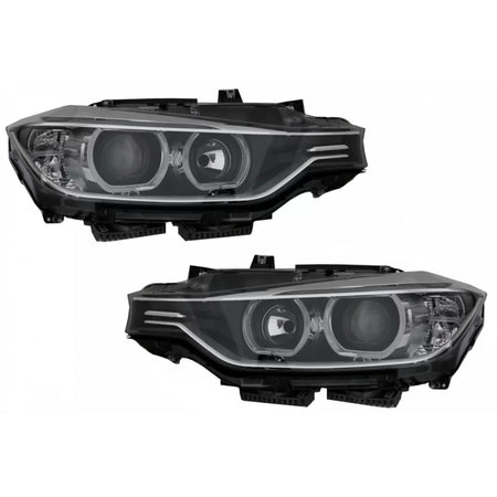 Fari LED Angel Eyes con Proiettore Luci Diurne per BMW Serie 3 F30 F31