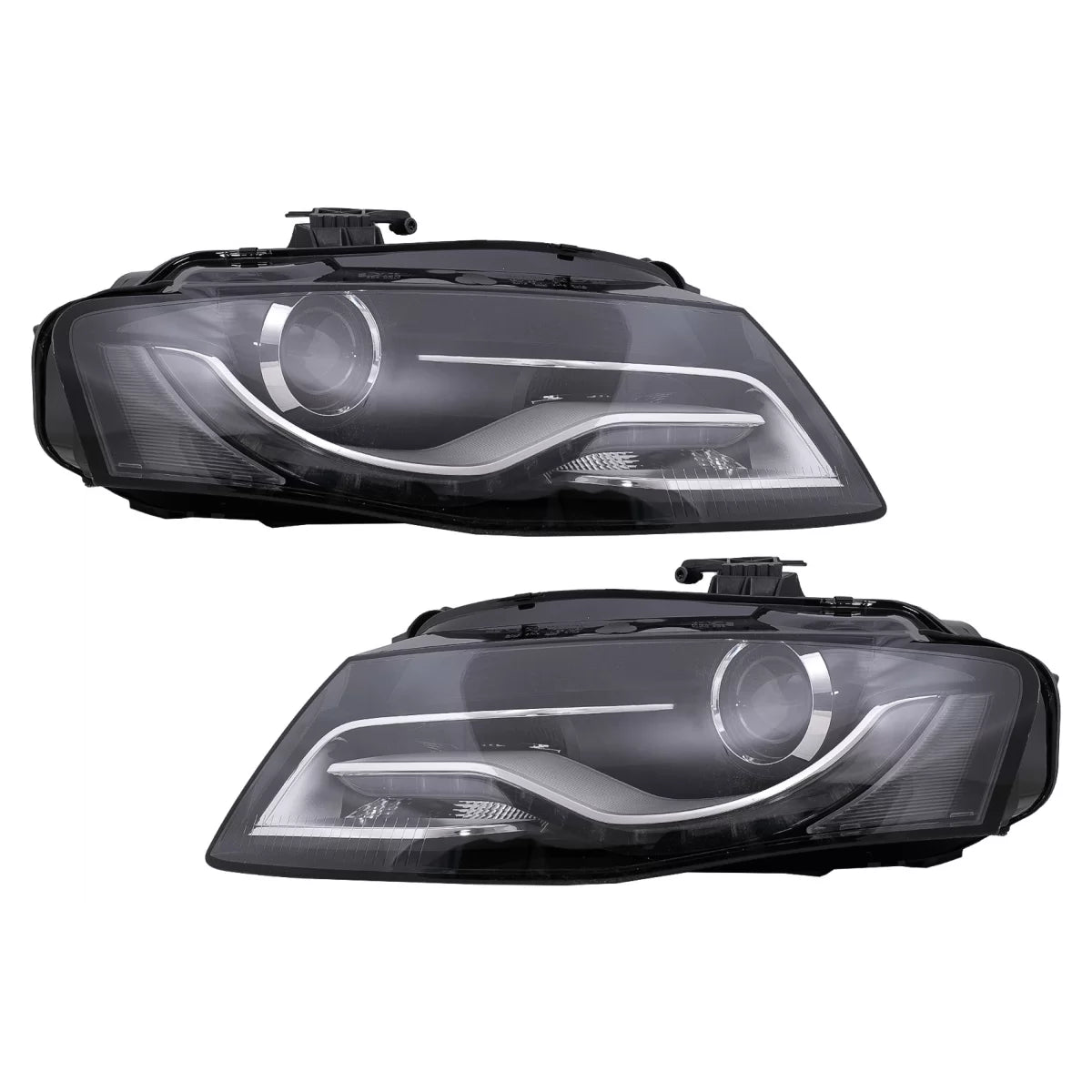 Fari Luci Diurne LED Anteriori Sinistri per Audi A4 8K B8 2007-2011 LHD
