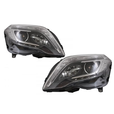 Fari LED Diurni Anteriori Facelift per Mercedes GLK X204 2013-2015