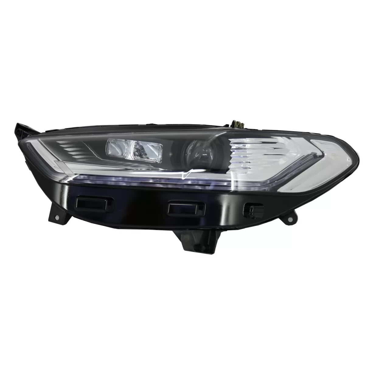 Fari LED Diurni Xenon Look con Frecce Sequenziali Cromati per Ford Mondeo MK5