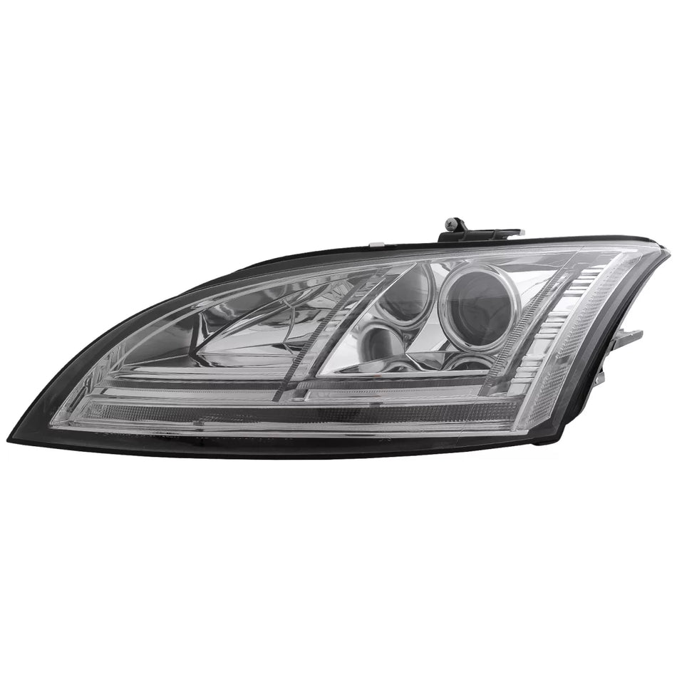 Fari LED DRL Xenon con Frecce Dinamiche Cromati per Audi Tt 8J 2006-2010 LHD