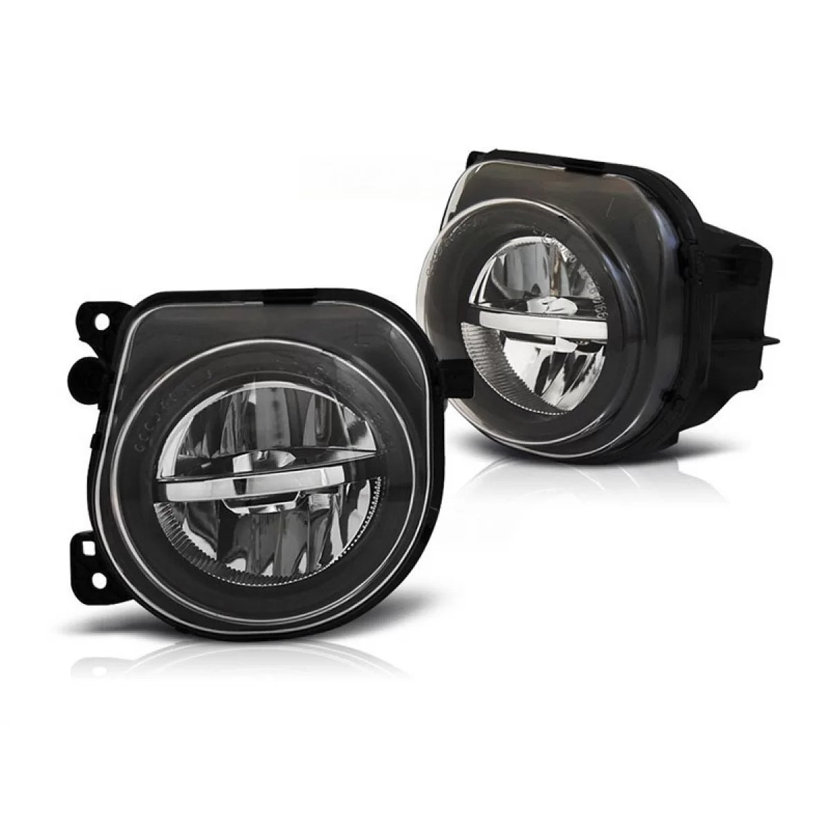 Fendinebbia LED Anteriore Sinistro + Destro Cromato per BMW Serie 5 F10