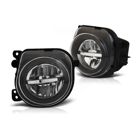 Fendinebbia LED Anteriore Sinistro + Destro Cromato per BMW Serie 5 F10