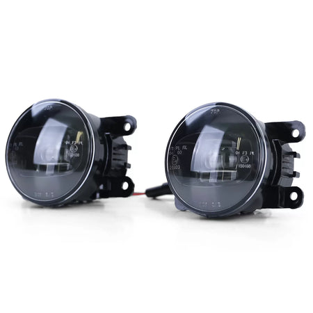 Fendinebbia LED Neri Anteriore per Porsche Cayenne 10-14 Macan 14-18