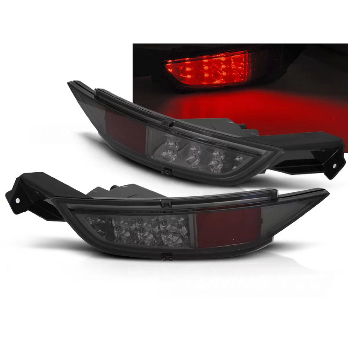 Fendinebbia LED Fumé Anteriore Ford Fiesta MK7 08-16