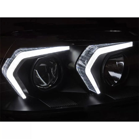 Fari Anteriori LED con Base Nera per BMW Serie 3 E90 2005-2008