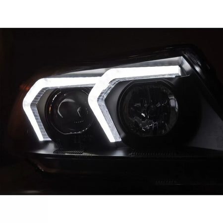 Fari Anteriori LED con Base Nera per BMW Serie 3 E90 2005-2008