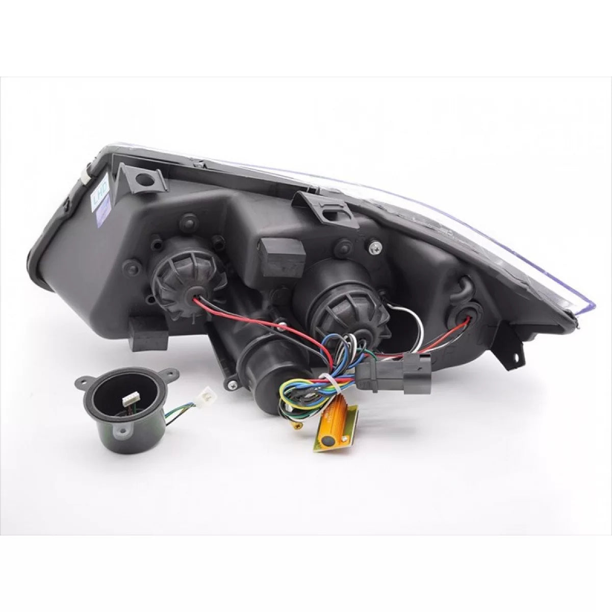 Fari Anteriori LED con Base Nera per BMW Serie 3 E90 2005-2008