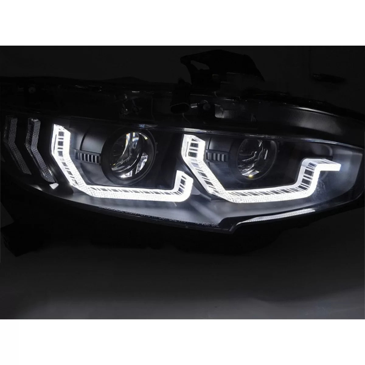 Fari LED con Indicatori Dinamici Anteriori Sinistro e Destro per Honda Civic X