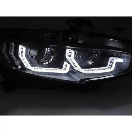 Fari LED con Indicatori Dinamici Anteriori Sinistro e Destro per Honda Civic X