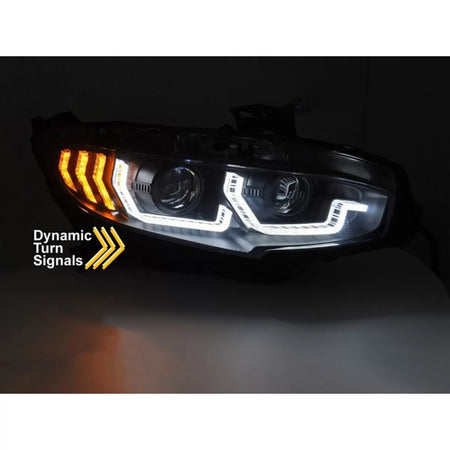 Fari LED con Indicatori Dinamici Anteriori Sinistro e Destro per Honda Civic X