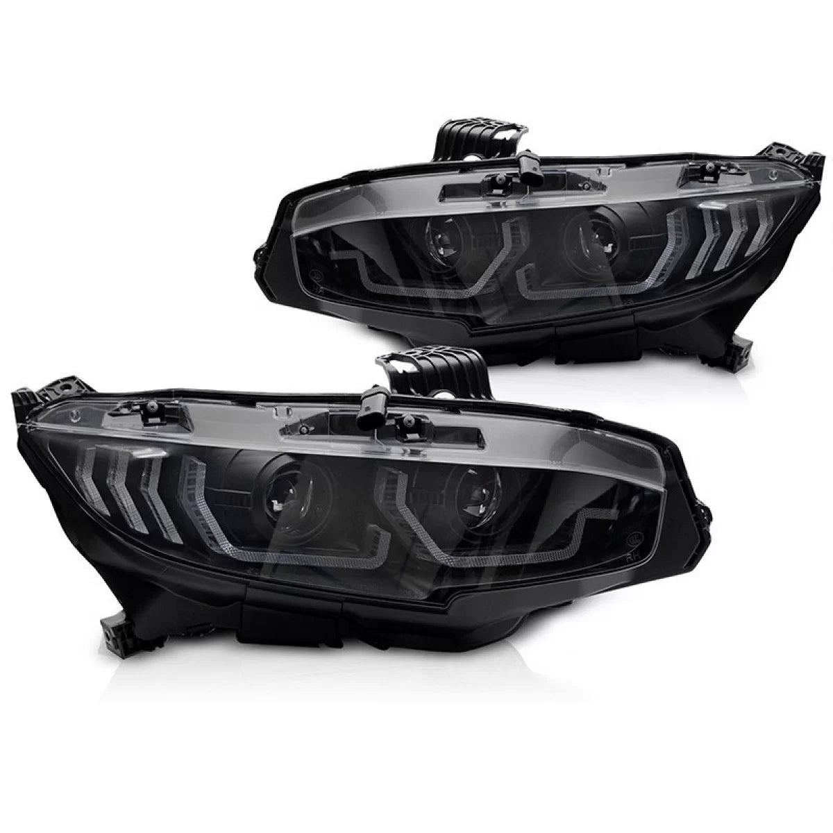 Fari LED con Indicatori Dinamici Anteriori Sinistro e Destro per Honda Civic X