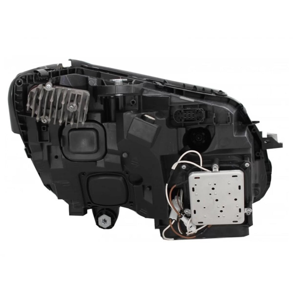 Fari LED Anteriori con Base Nera Sinistro e Destro per Mercedes Classe C W205