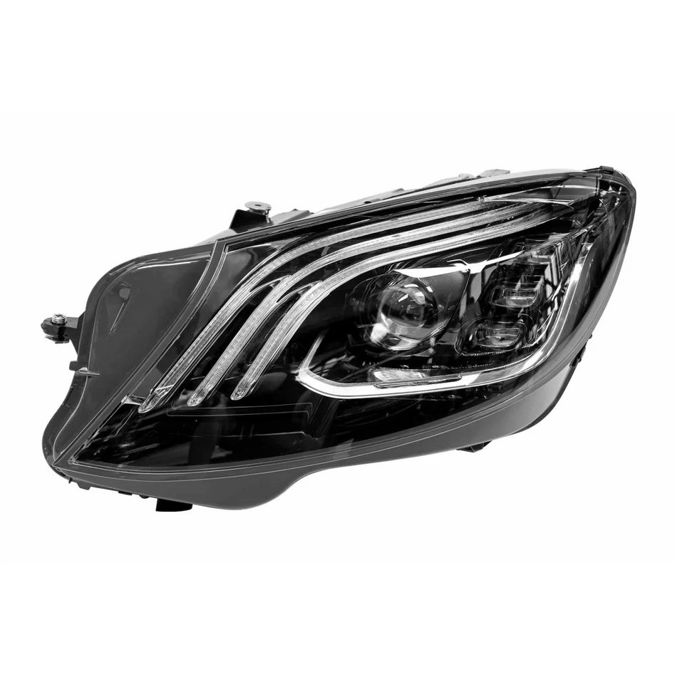 Fari Anteriori LED Tuning Kit Nero per Mercedes Classe S W222 2013-2017 Dx Sx