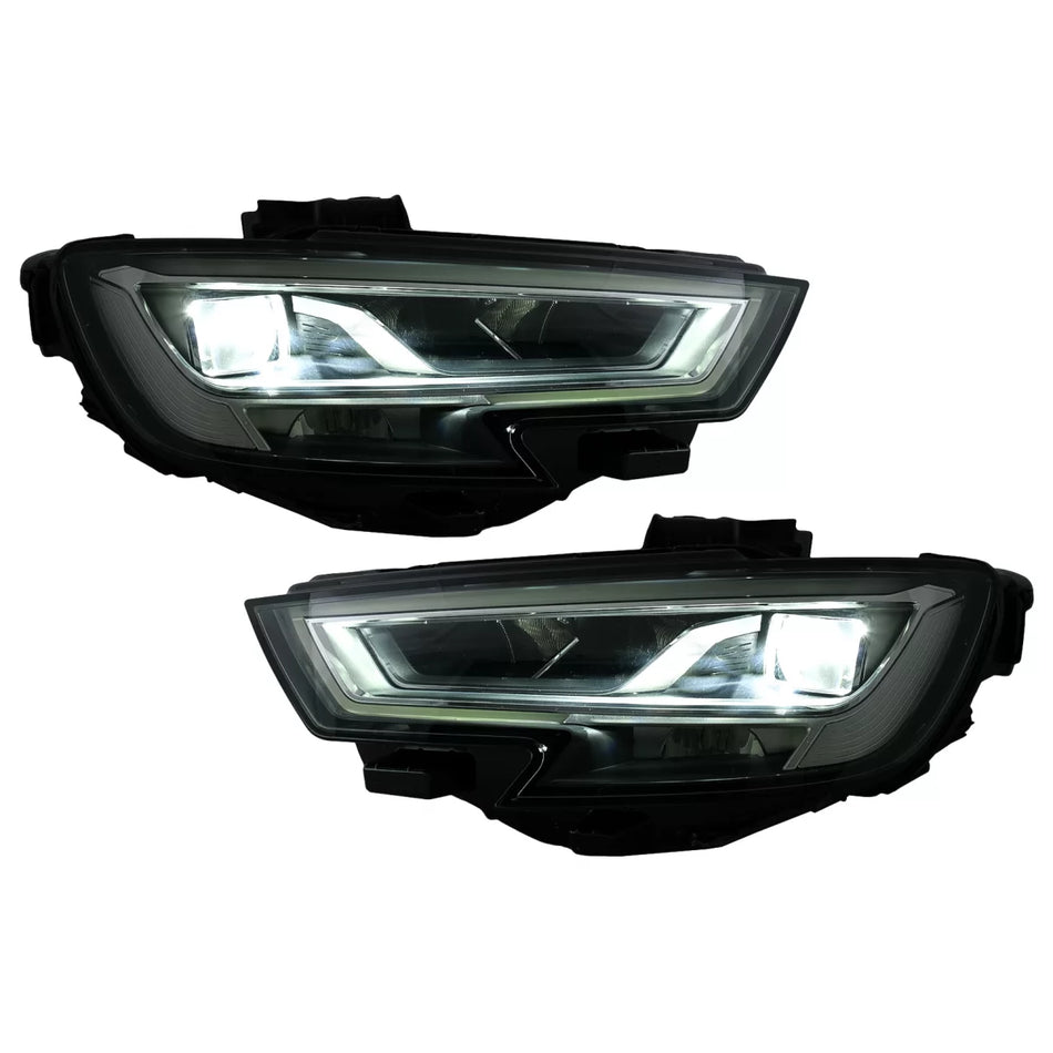 Fari LED Anteriori Sinistri per Audi A3 8V Facelift 2016-2019 LHD