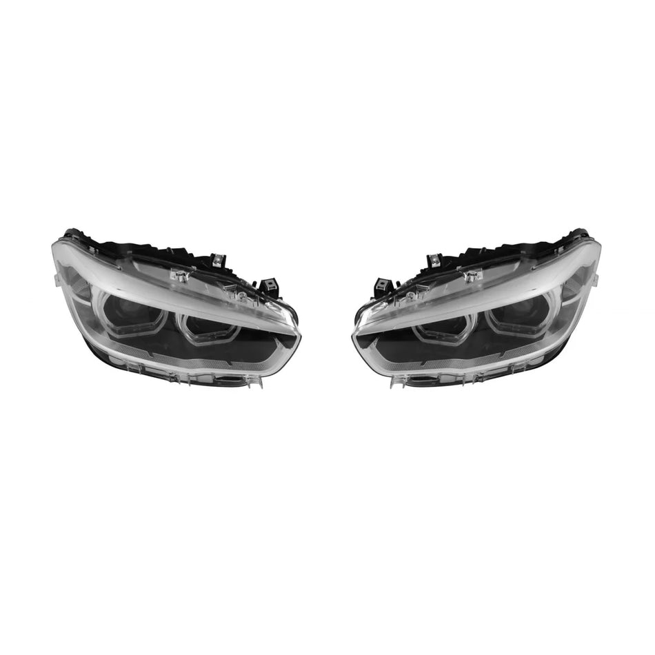 Fari LED Anteriori per BMW Serie 1 F20 2016-2019 Halogeni