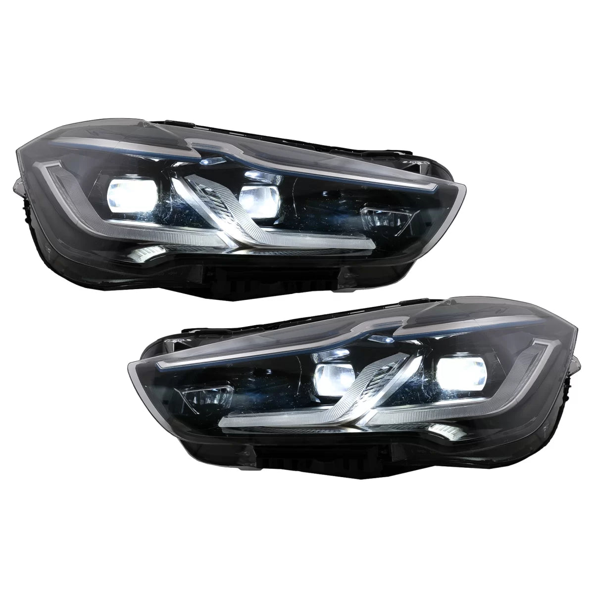 Fari LED Anteriori Conversione da Alogeni per BMW X1 F48 2015-2020