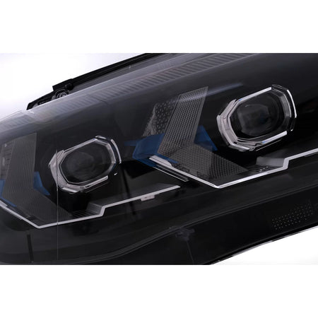 Fari LED Anteriori Conversione Design G05 Nero per BMW X5 F15 2013-2018 LHD